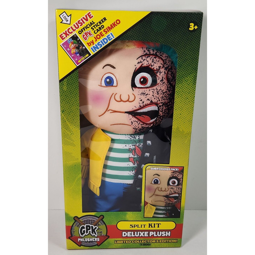 Garbage Pail Kids SPLIT KIT Deluxe 12” Plush Collectors Edition Limited CPK